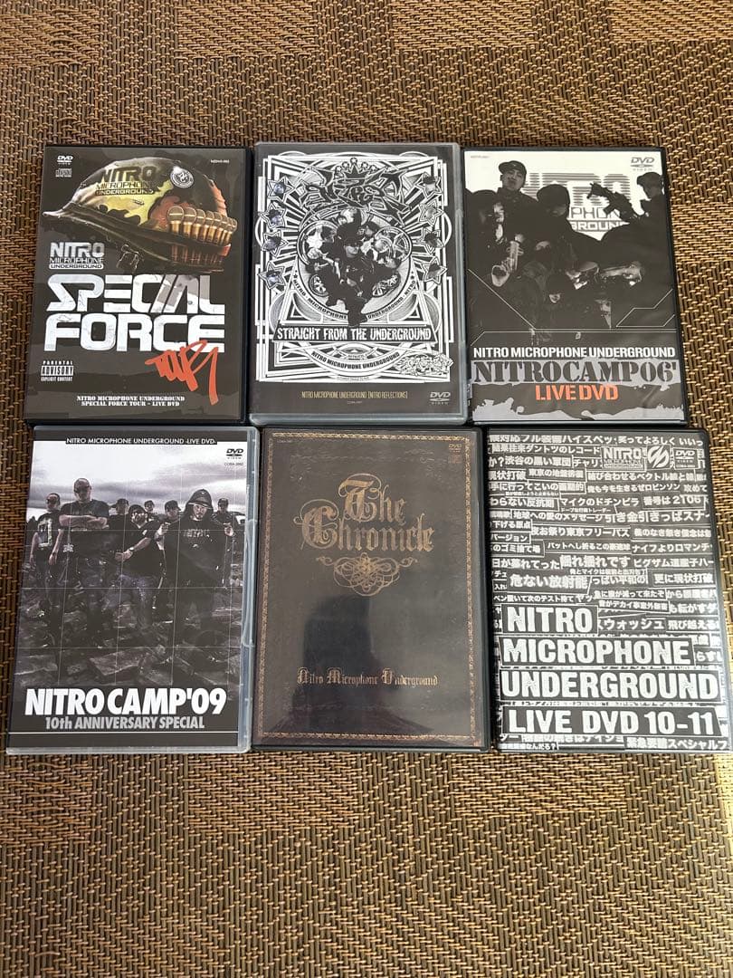 NITRO MICROPHONE UNDERGROUND CD・DVDセット
