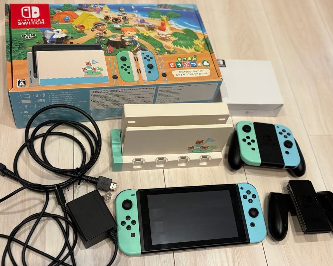 Nintendo Switch あつまれ どうぶつの森　ジョイコン等おまけ付き