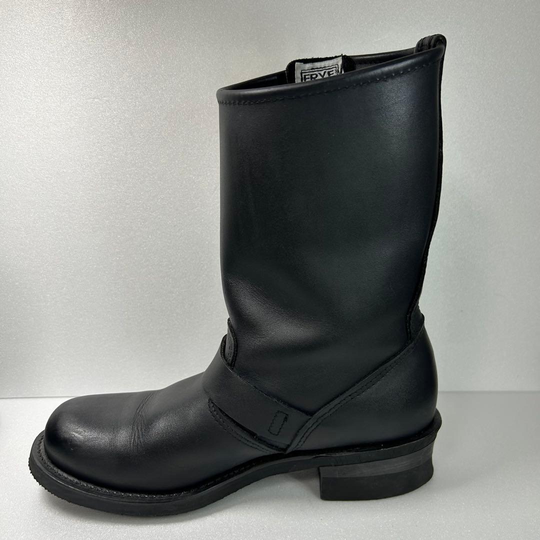 【美品】FRYE フライ エンジニアブーツ 本革 ブラック USA製