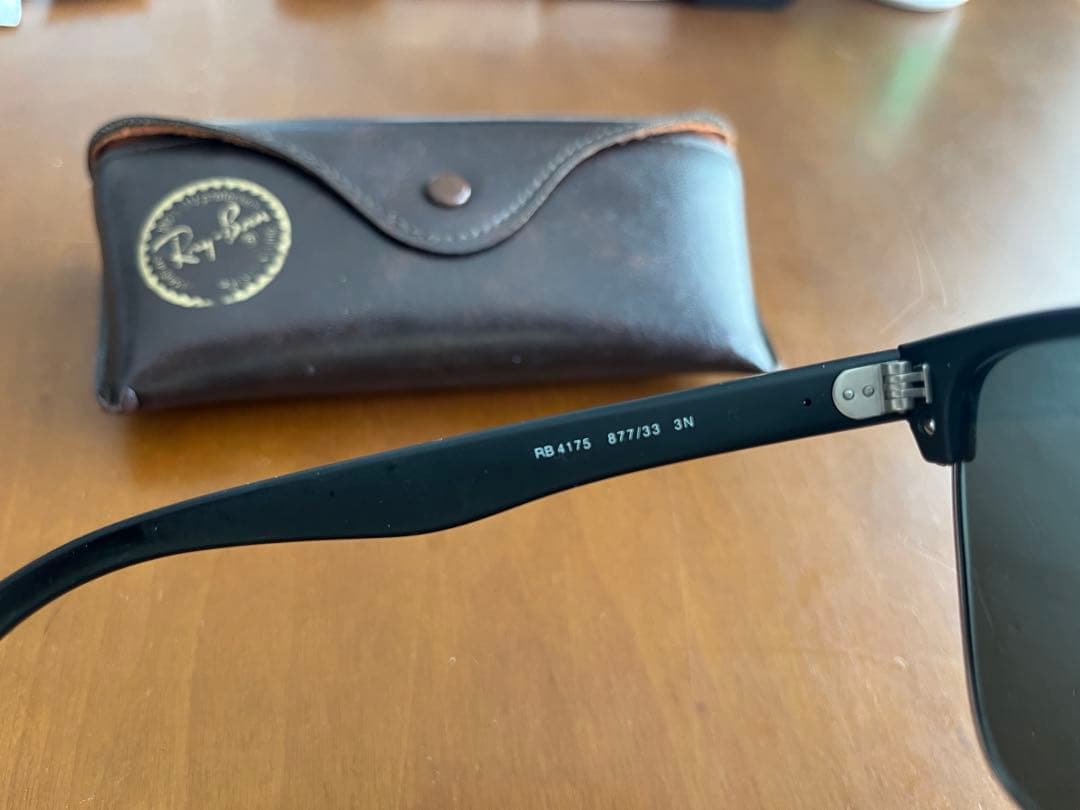Ray-Ban クラブマスター サングラス 黒 ケース付き