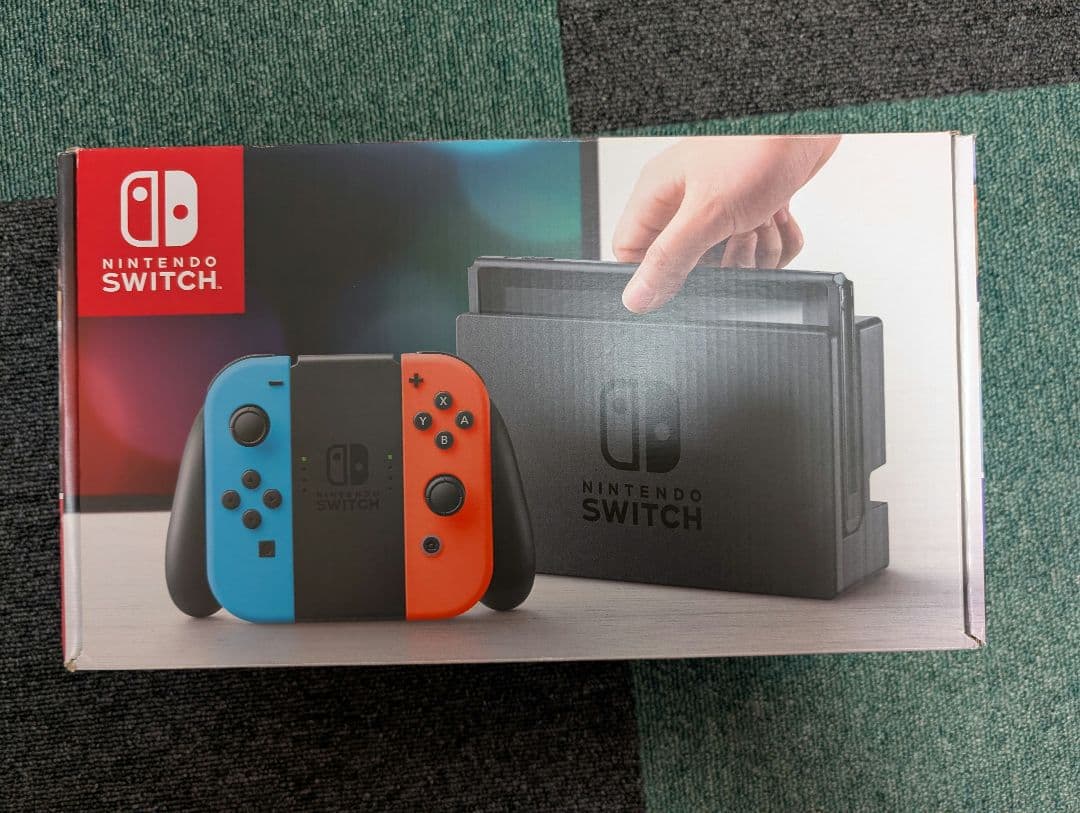 Nintendo Switch 本体 元箱、SDカード付き