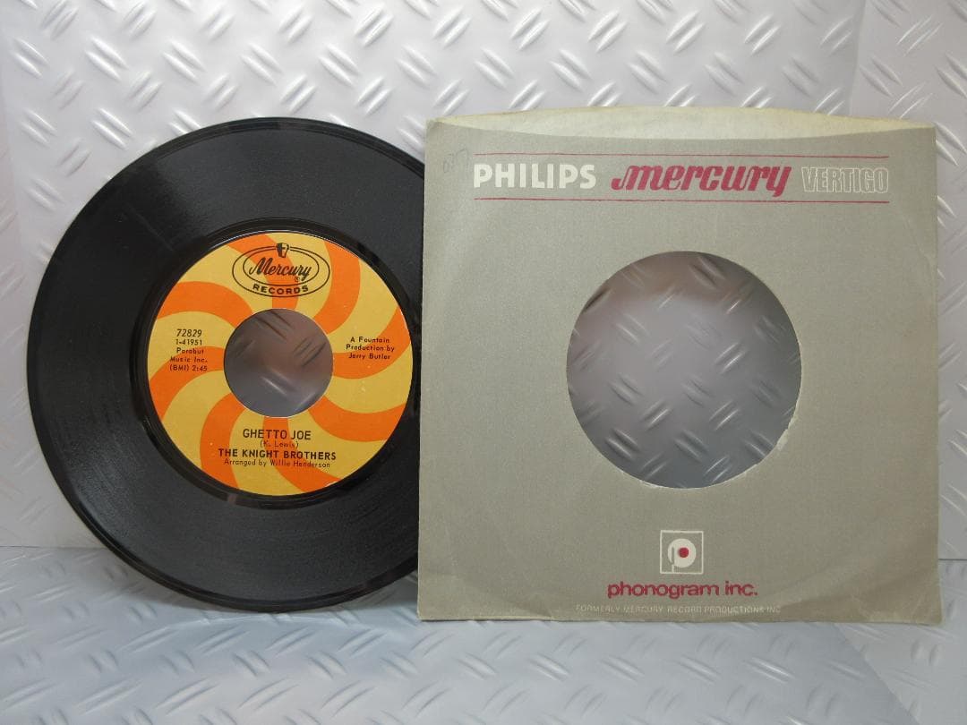 ★THE KNIGHT BROTHERS / GHETTO JOE★Single