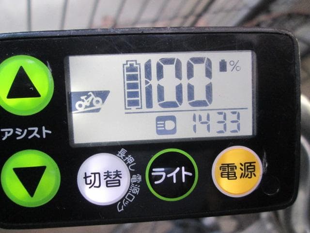 修理必要・船橋引取限定ヤマハ電動アシストPASナチュラル26型 バッテリ充電器付