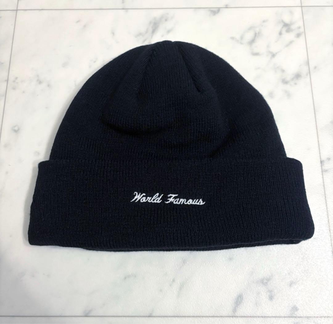 【美品】supreme ボックスロゴバンダナビーニー　ニューエラニット帽ブラック