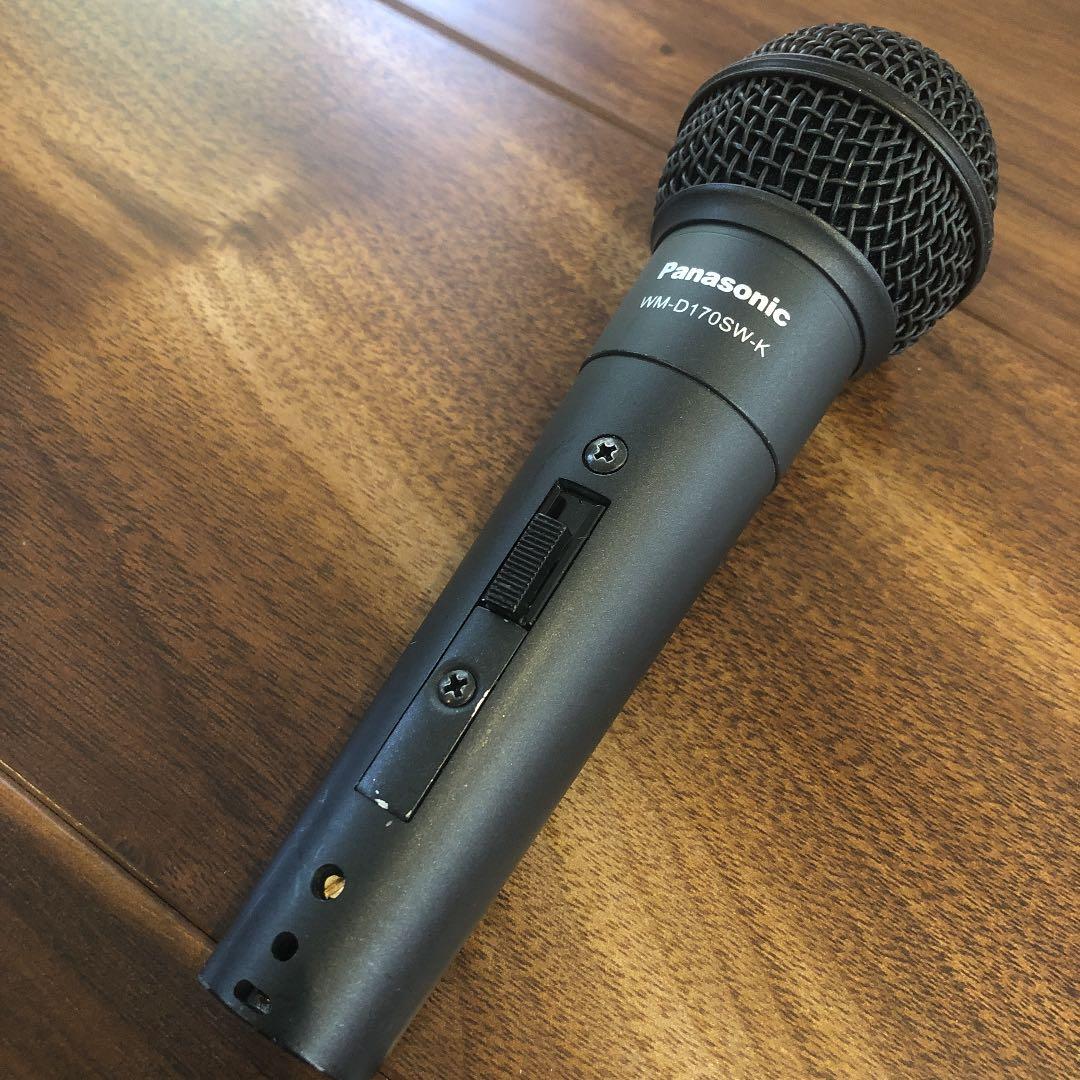 本日のみ！Panasonic 【ダイナミックマイク 】WM-D170SW-K