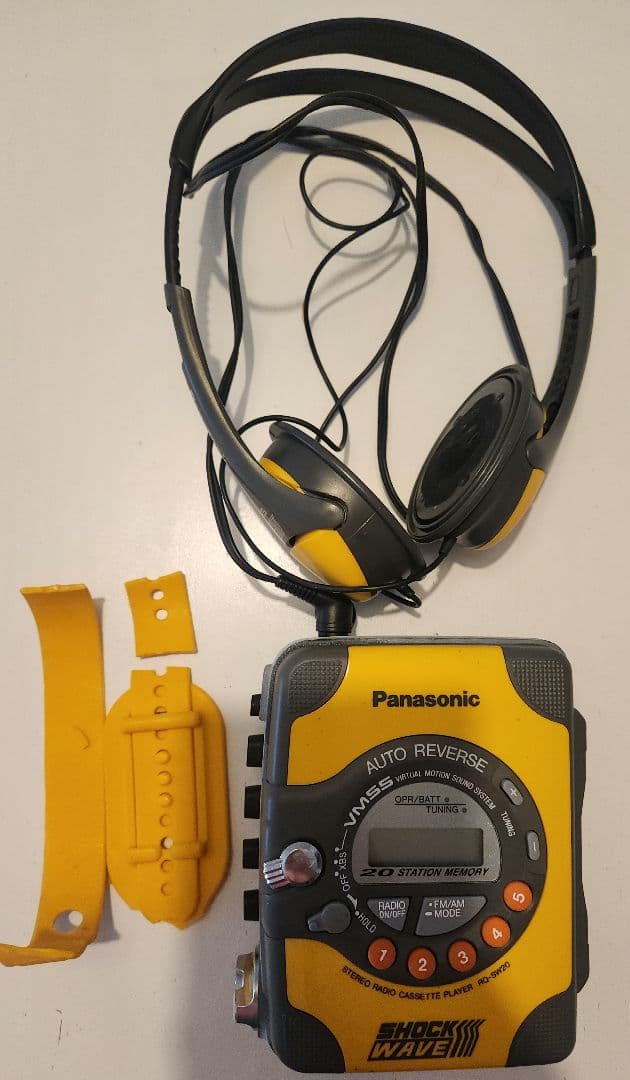 パナソニック ショックウェーブカセットプレーヤー RQ-SW20 ジャンク品
