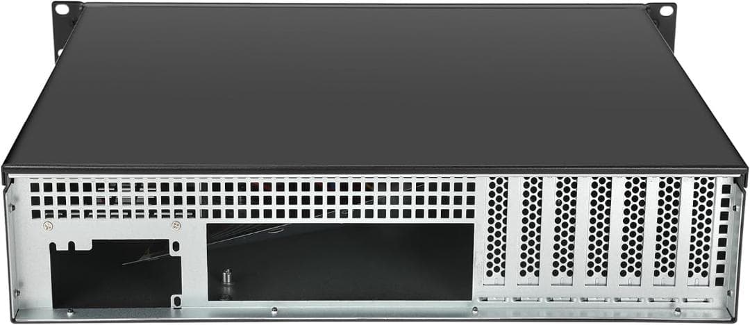 2U ATX ラックマウントシャーシ13.38インチ Flex ATX PSU
