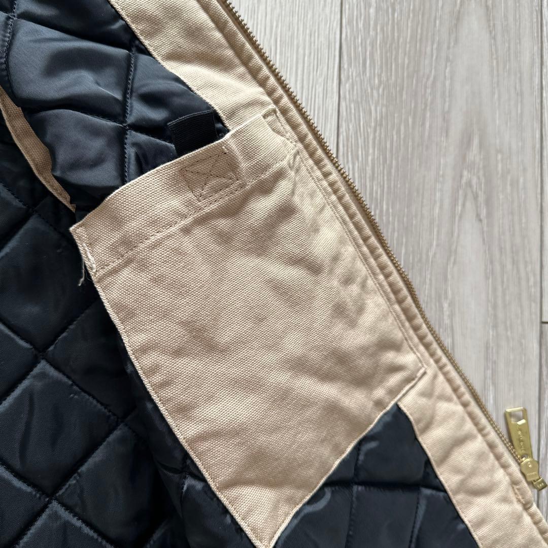 carhartt ベージュ ベスト Sサイズ