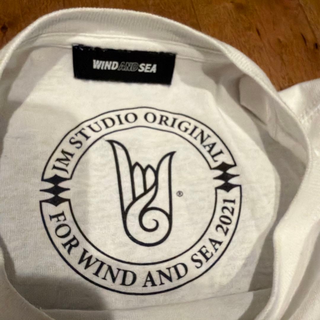 【希少コラボ・L】WIND AND SEA × JUN MATSUI Tシャツ