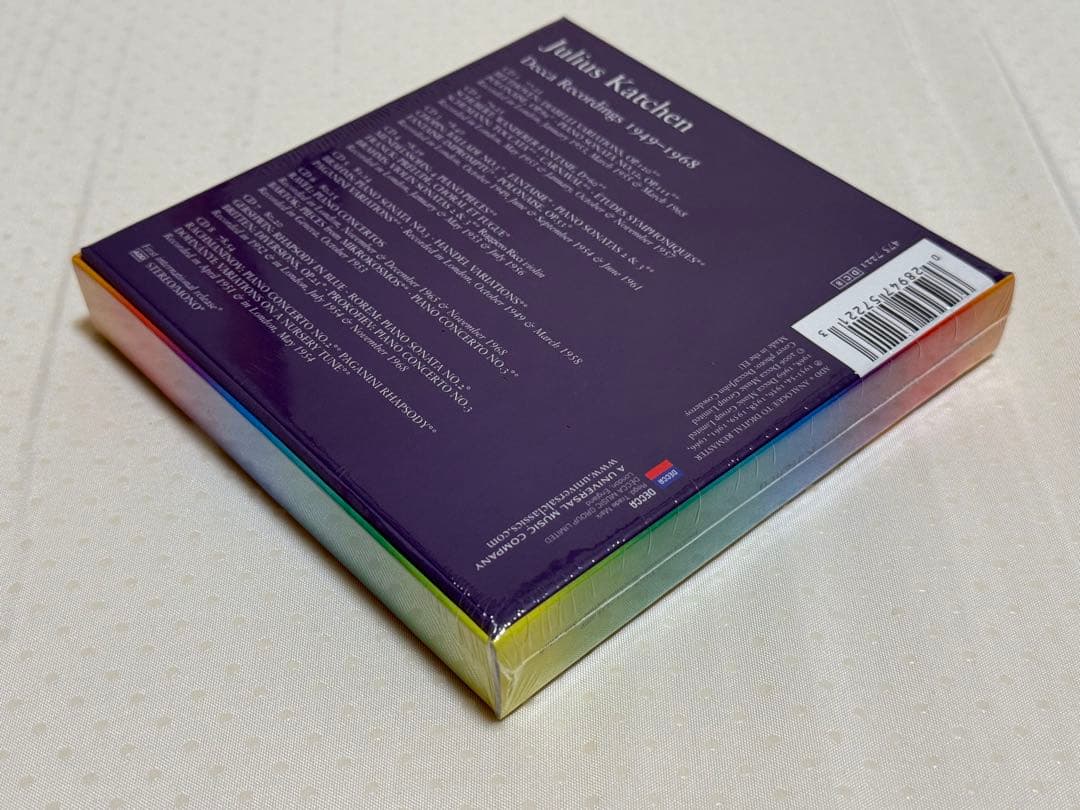 ジュリアス・カッチェン 1949-1968デッカ録音集　8CD ベートーヴェン他