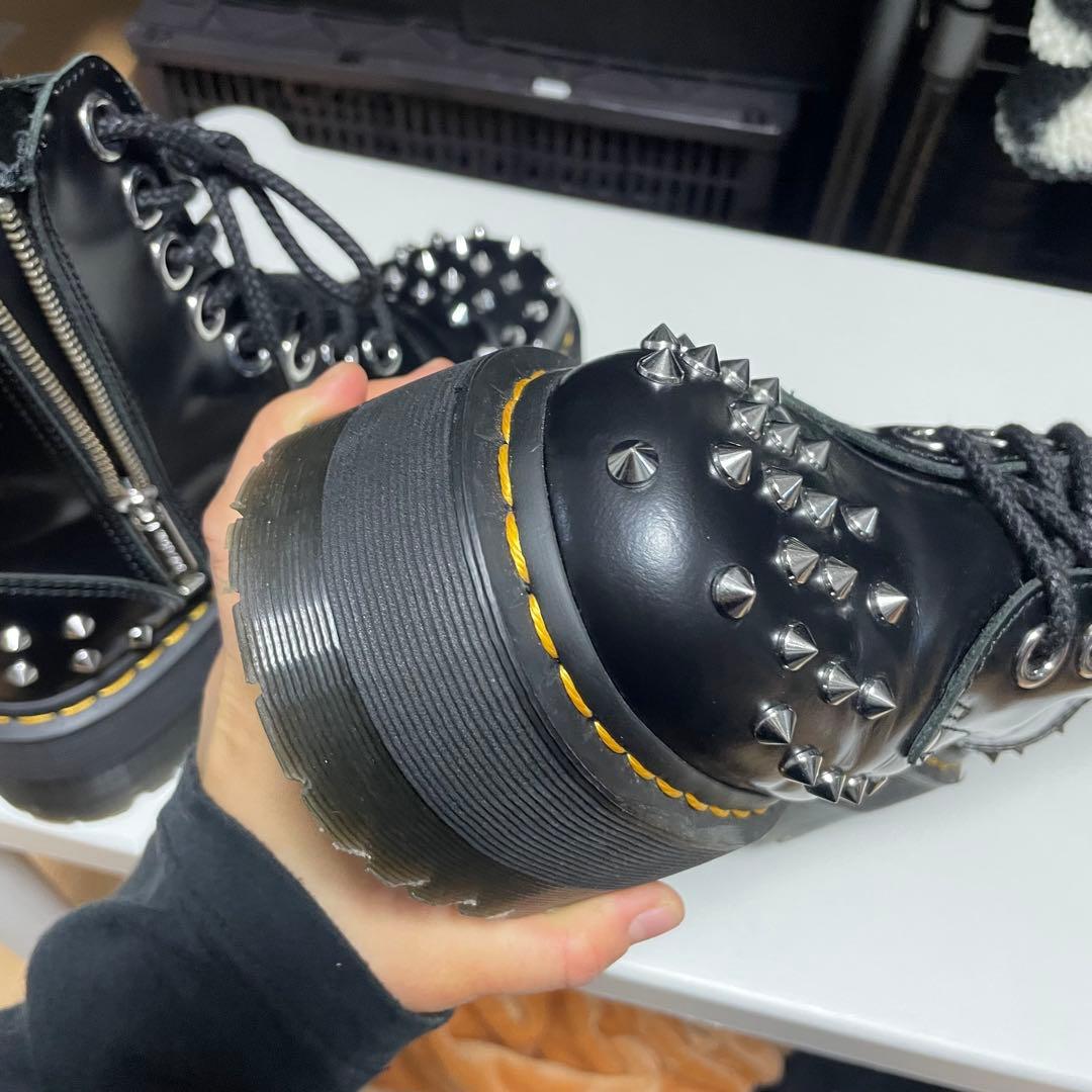 Dr.Martens JADON MAX STUD UK6 25センチ 厚底