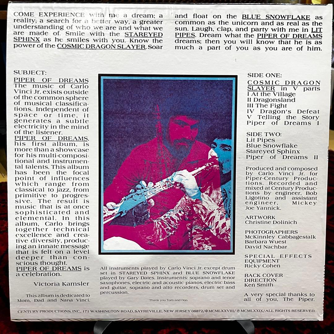 洋楽 carlo vinci jr./piper of dreams