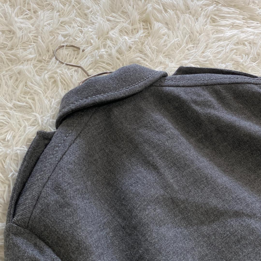 新品◆イタリア製✨PRADA プラダ【L】ウール ロングコート/タッセル付