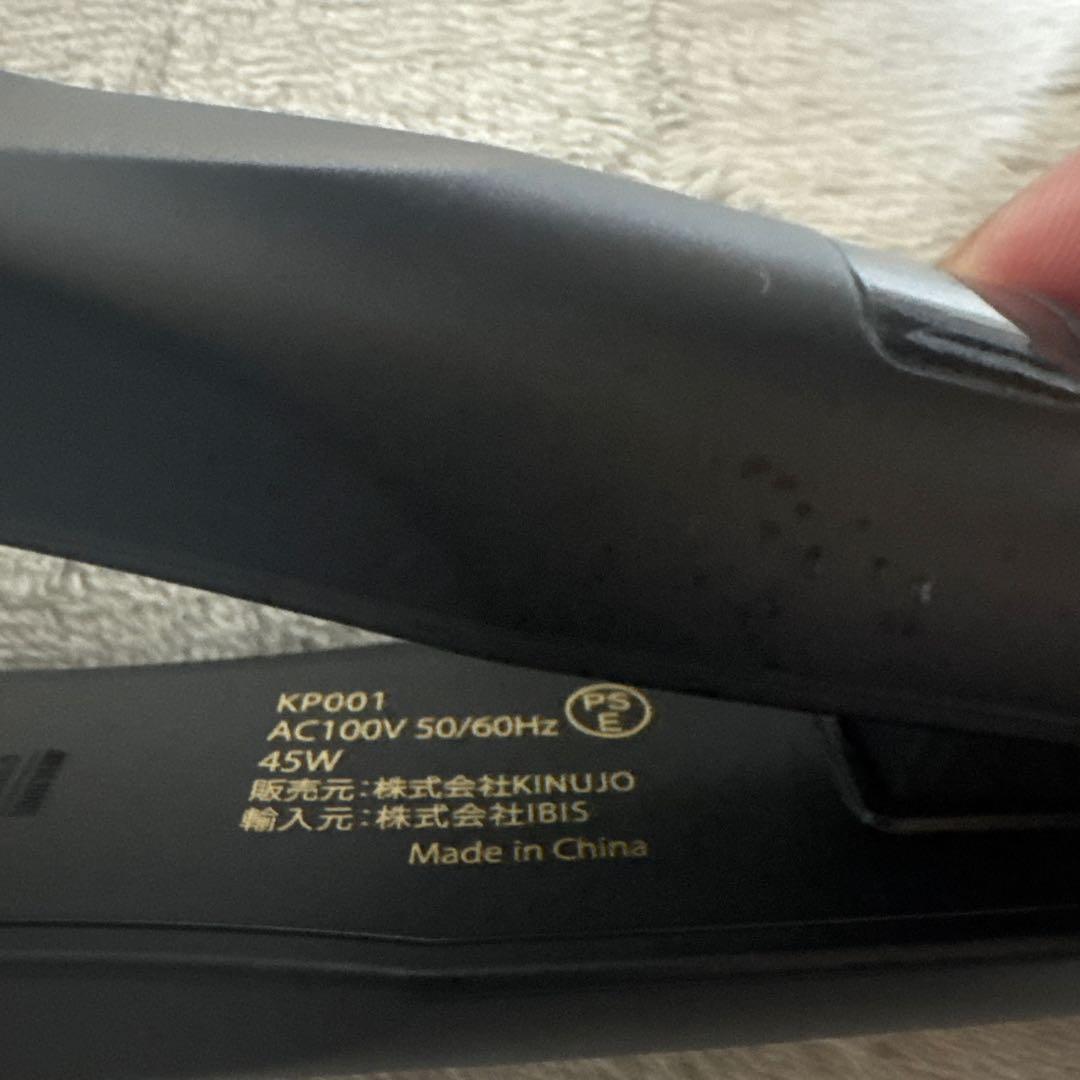 KINUJO PRO Straight ヘアアイロン未使用に近い