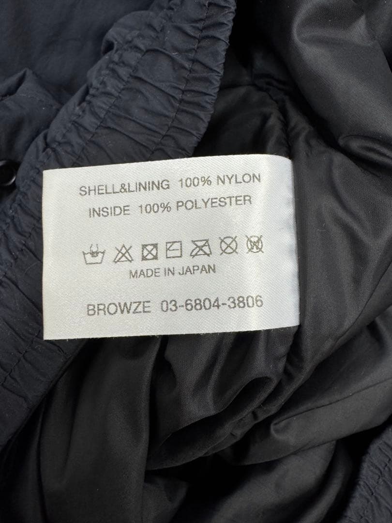 ENNOY エンノイ NYLON PADDED PANTS L AW22