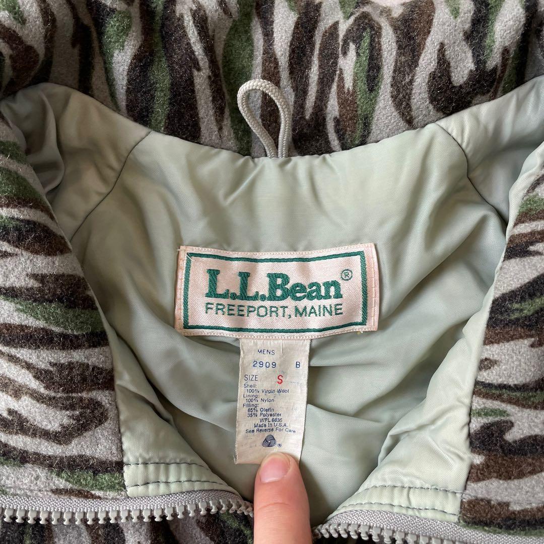 S*S様 80s L.L.Bean シャドウバークカモ　フリースジャケット　フレ