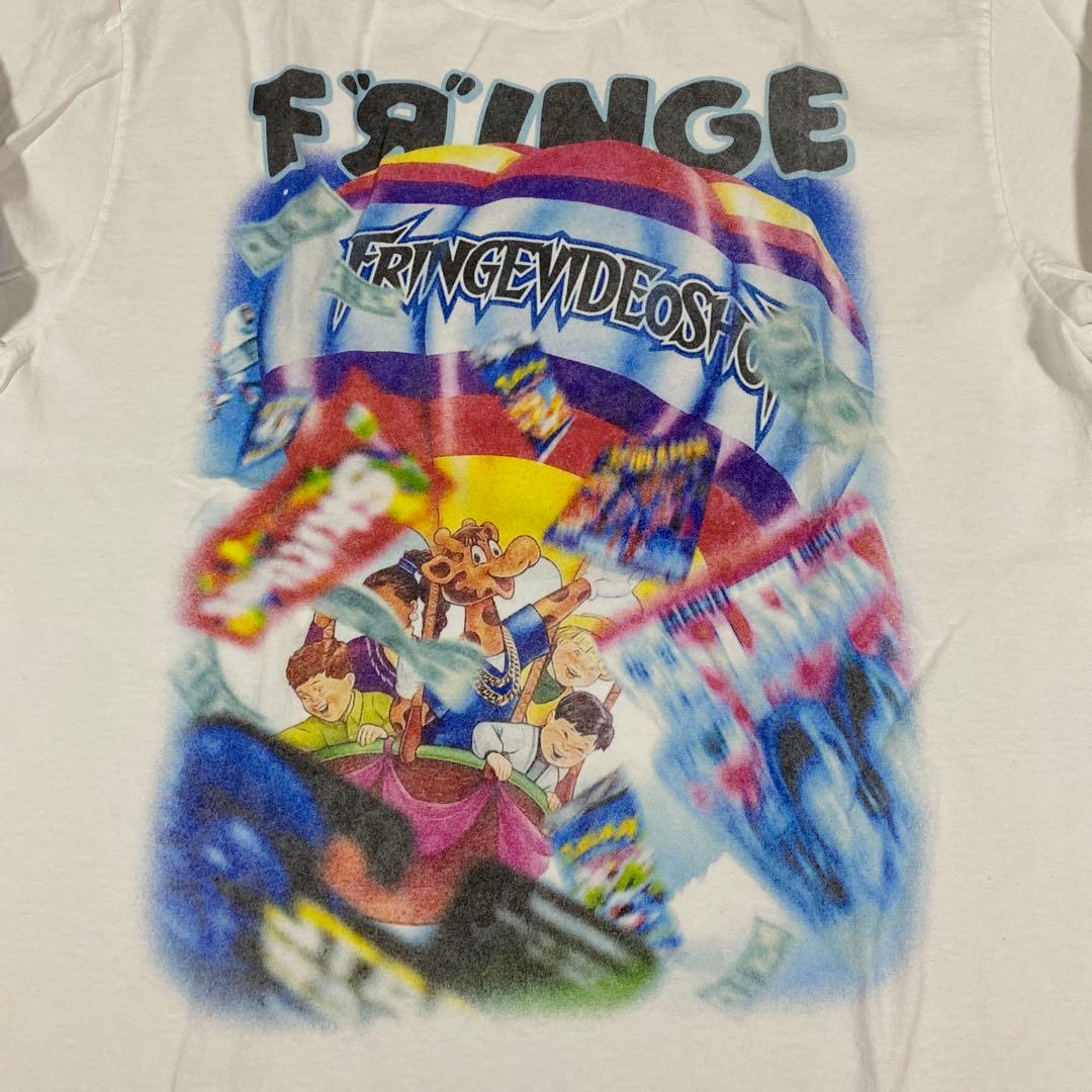 FRINGE VIDEO SHOP Tシャツ M ホワイト