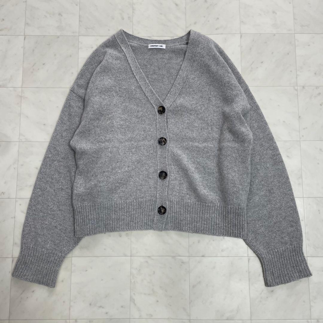 Deuxieme Classe ◆Fiocco Vネック カーディガン◆定価6万