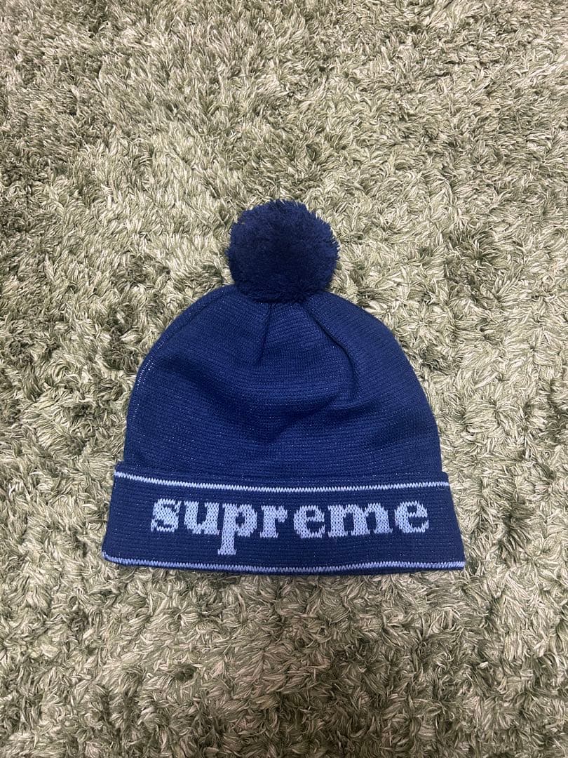 supreme ボンボンニット帽 ビーニー
