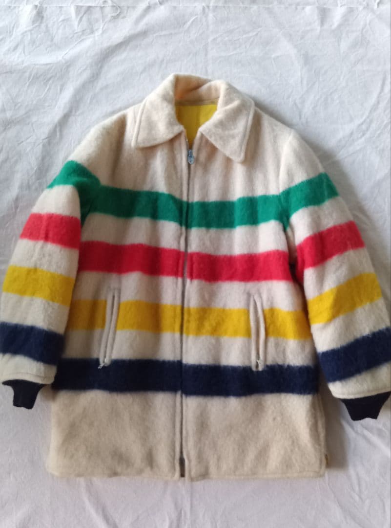 60s ビンテージ モヘア系 ウールジャケット