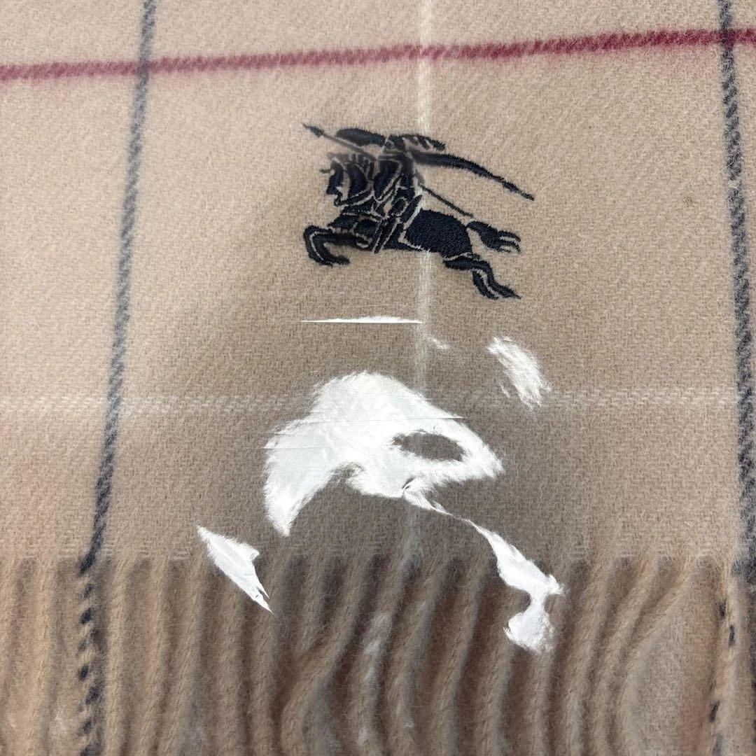 Burberry ウール100% チェックストール新品未使用