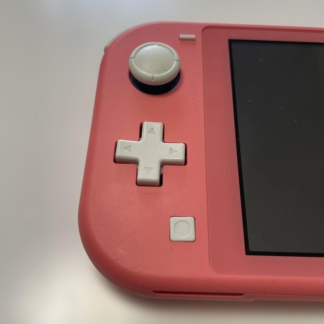 【ジャンク品】Nintendo Switch Lite 本体のみ ピンク 箱有