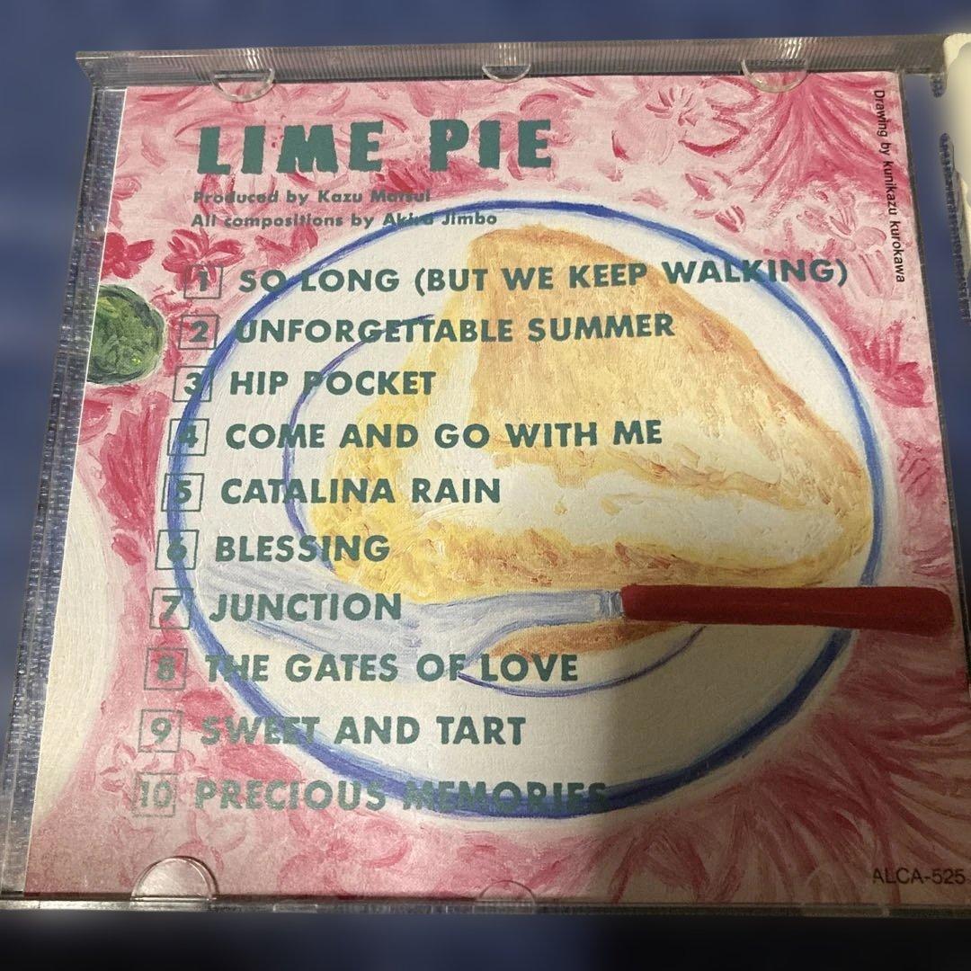 カシオペア　神保彰　AKIRA JIMBO .LIME PIE ALCA-525