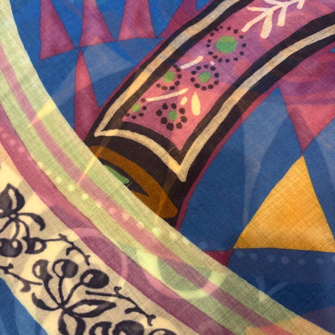 ETRO エトロ ペイズリー ストール 大判 ショール