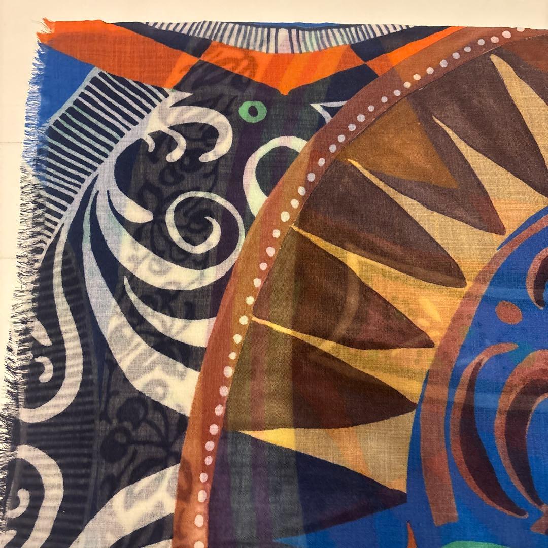 ETRO エトロ ペイズリー ストール 大判 ショール