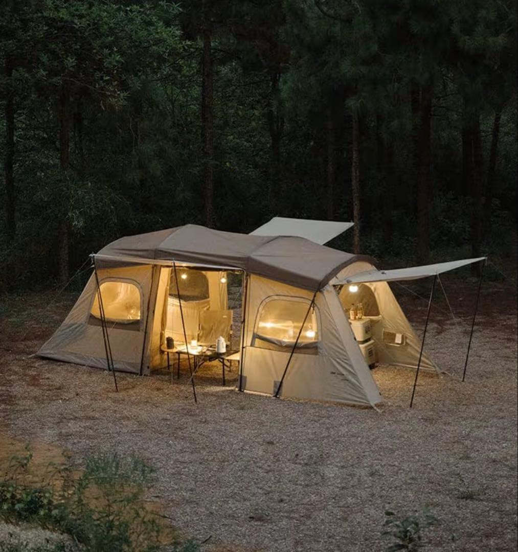 ⭐︎新品未使用⭐︎ネイチャーハイク ワンタッチテント トンネルテント 2ルーム