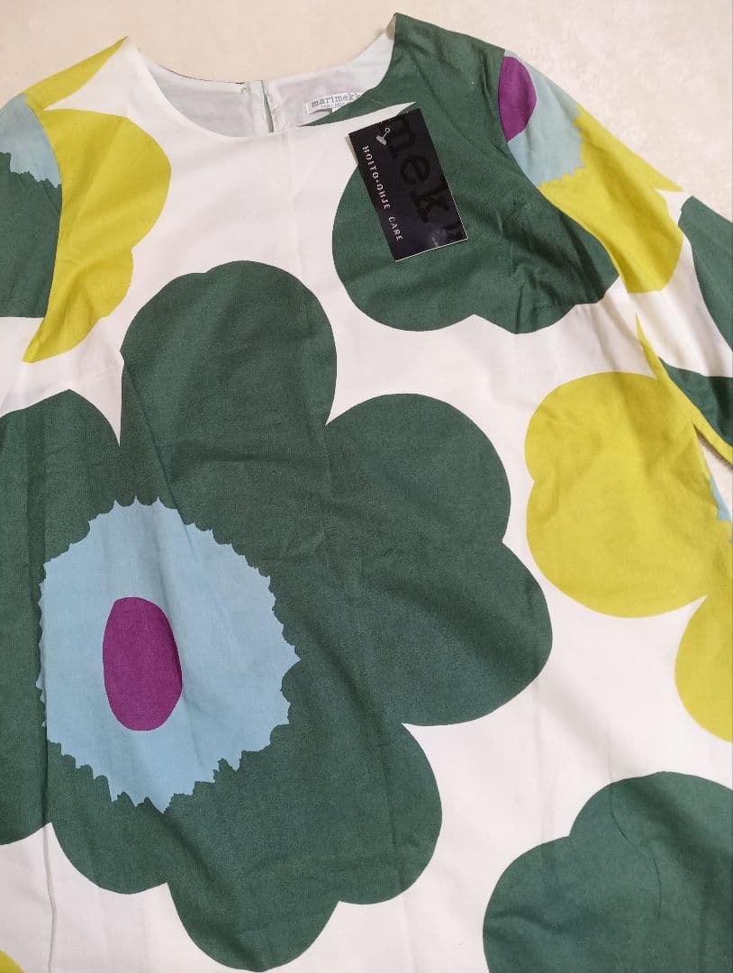 marimekko　ウニッコ　ワンピース　未使用　タグ付き　38　Unikko