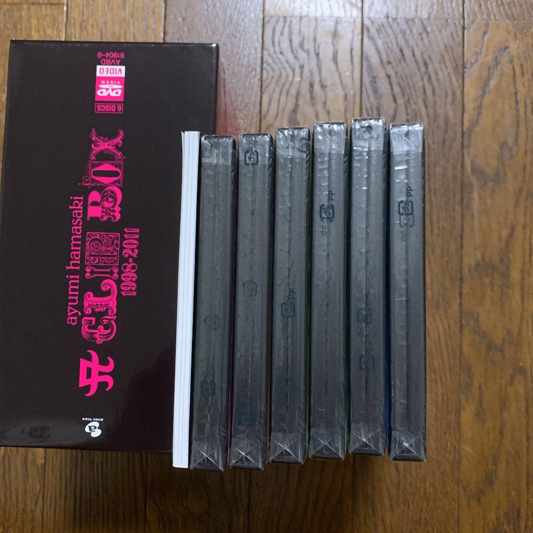 浜崎あゆみ　CLIP BOX 1998-2011 DVD6枚組　初回生産限定盤