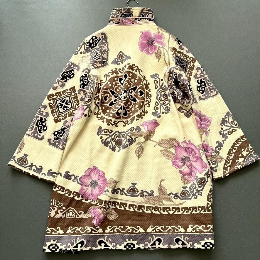よ*ン様 【大きいサイズ】LEONARD PARIS　キルティング コート 花柄