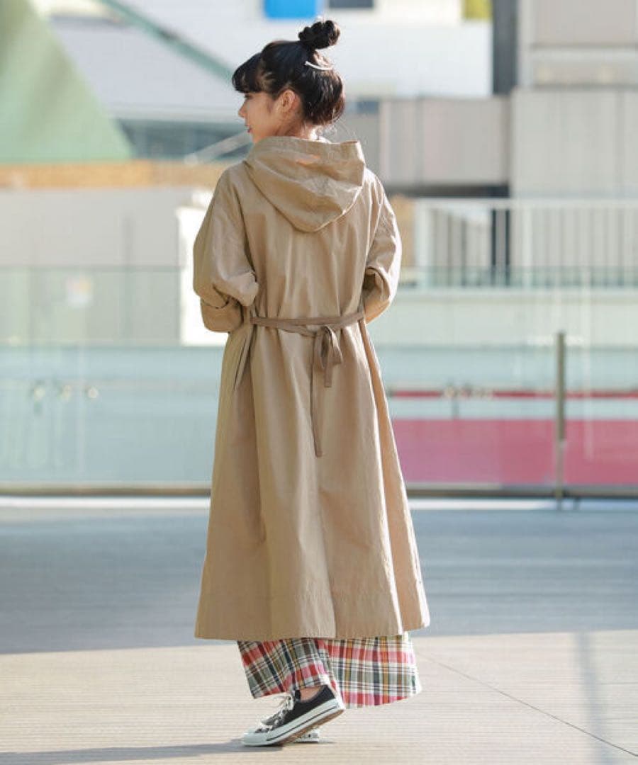 BEAMS BOY スノーパーカー ロングコート　ワンピース
