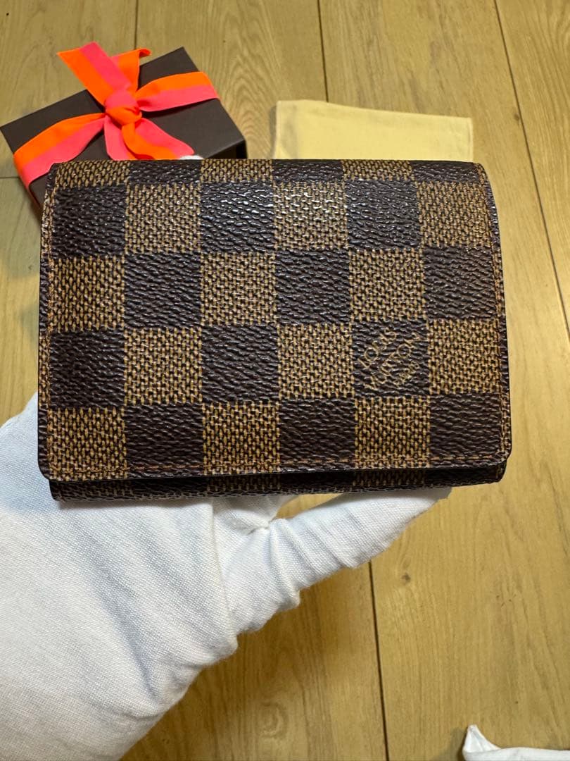 LOUIS VUITTON ダミエ 名刺入れ【美品・箱付き】