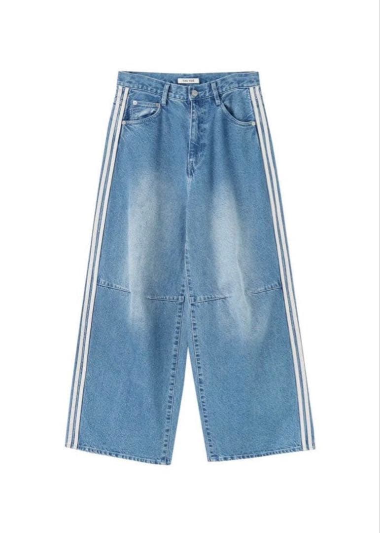 パンツ THE TOE Emirates track denim pants