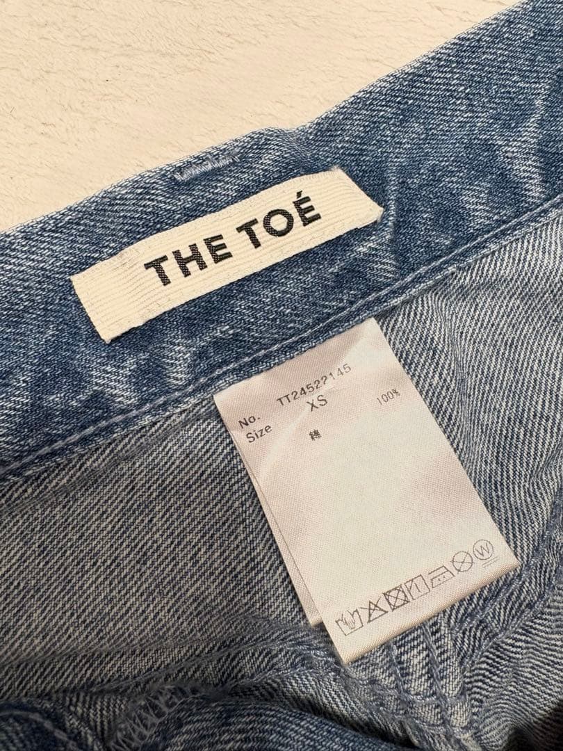 パンツ THE TOE Emirates track denim pants