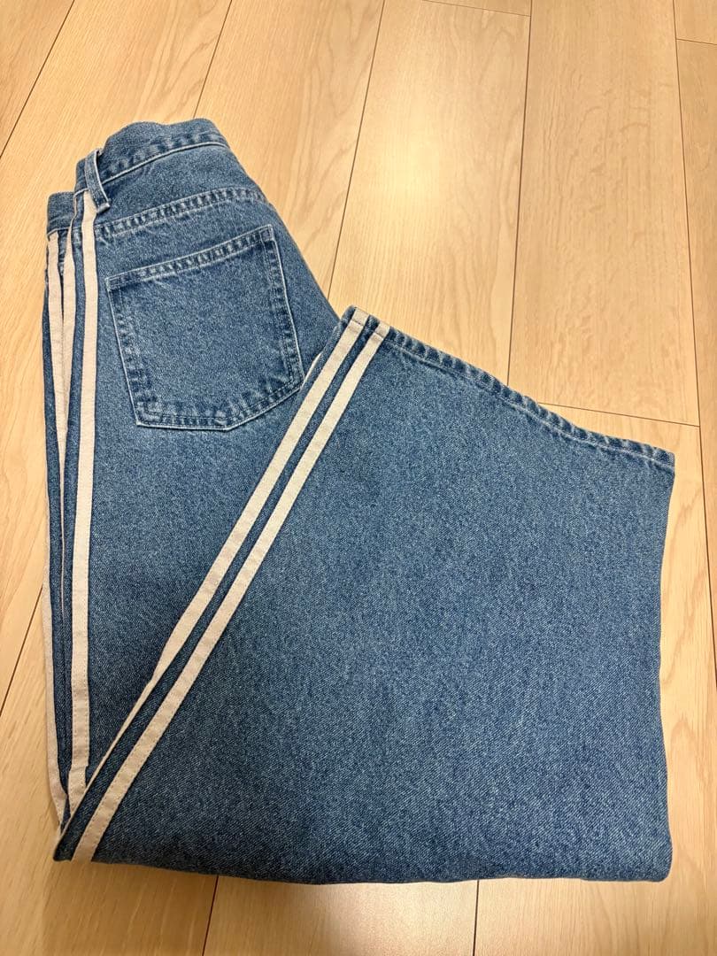 パンツ THE TOE Emirates track denim pants
