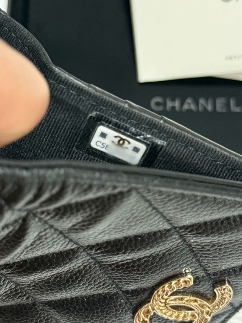 2022AW CHANEL ココマーク スモールウォレット