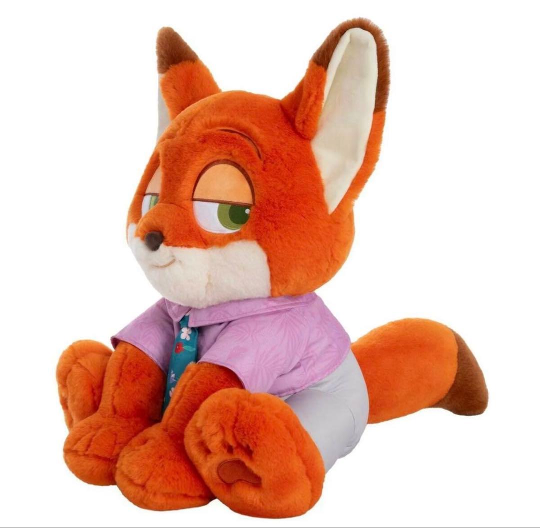 ズートピア 2 ニック ぬいぐるみ　コストコ ブランケット入り　大きい　50cm
