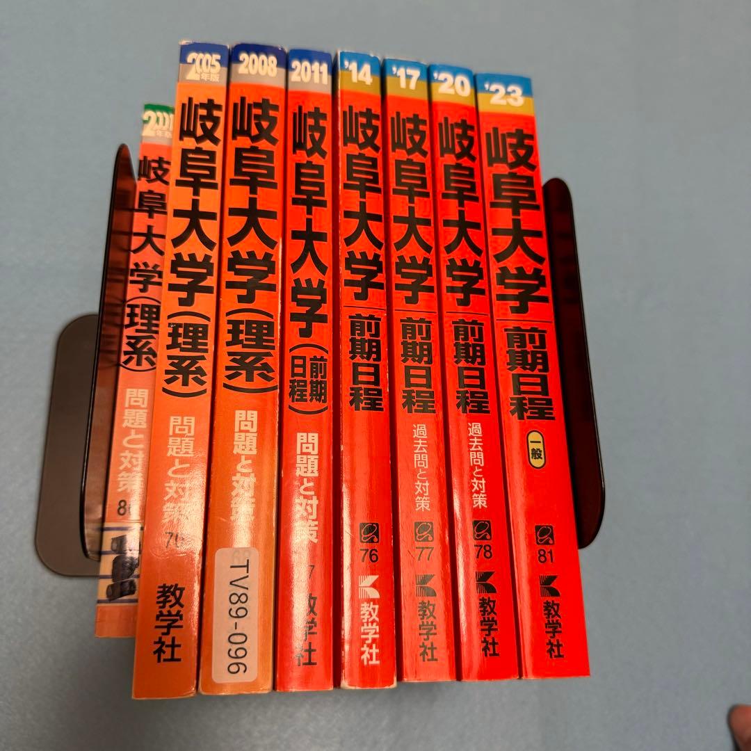 赤本　岐阜大学　前期日程　理系　医学部　1998年～2022年 25年分