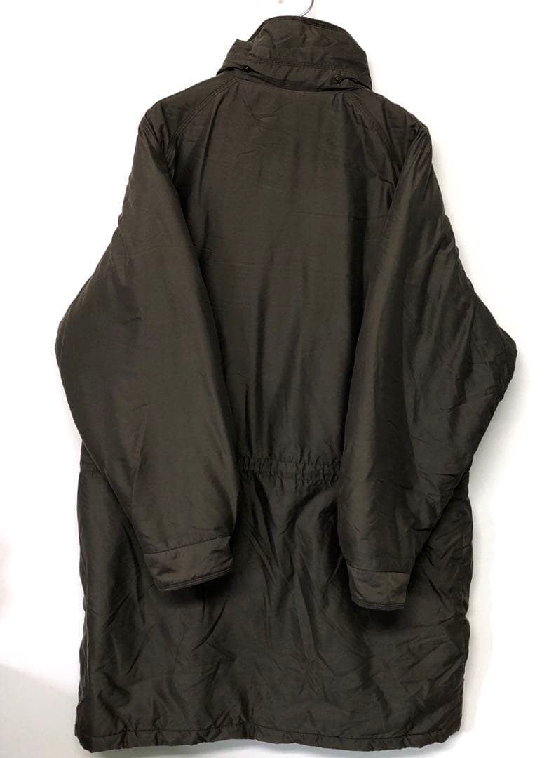 Columbia 古着 比翼ジップ 中綿 スタンドカラー モッズコート