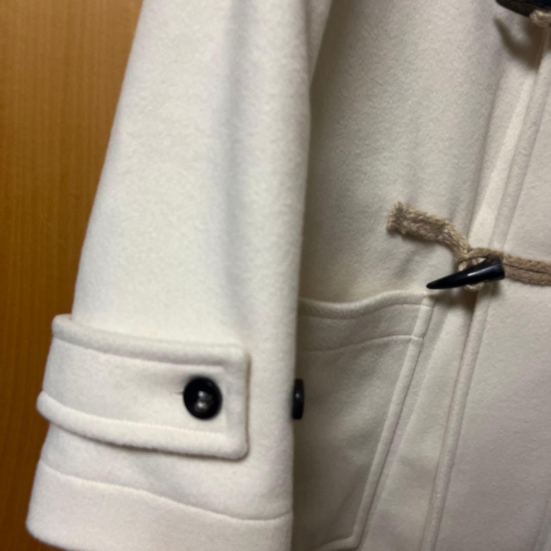 【極美品】BOTTEGA MARTINESE イタリア製 ダッフルコート白　46