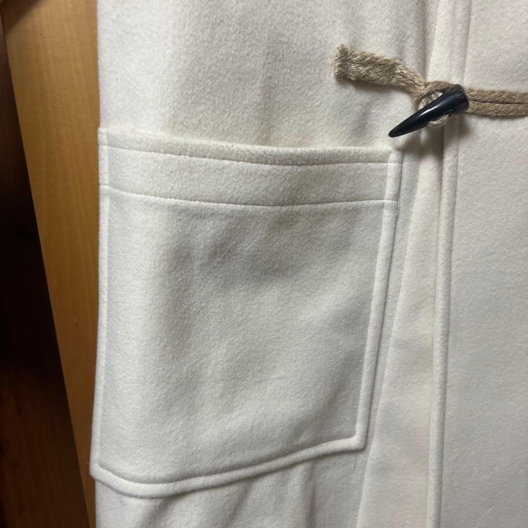 【極美品】BOTTEGA MARTINESE イタリア製 ダッフルコート白　46