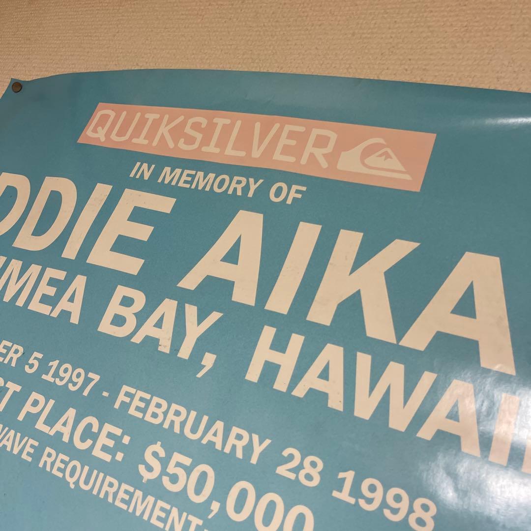 希少Eddie Aikau Quiksilver ポスター