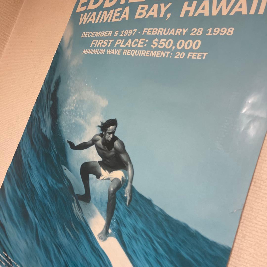 希少Eddie Aikau Quiksilver ポスター
