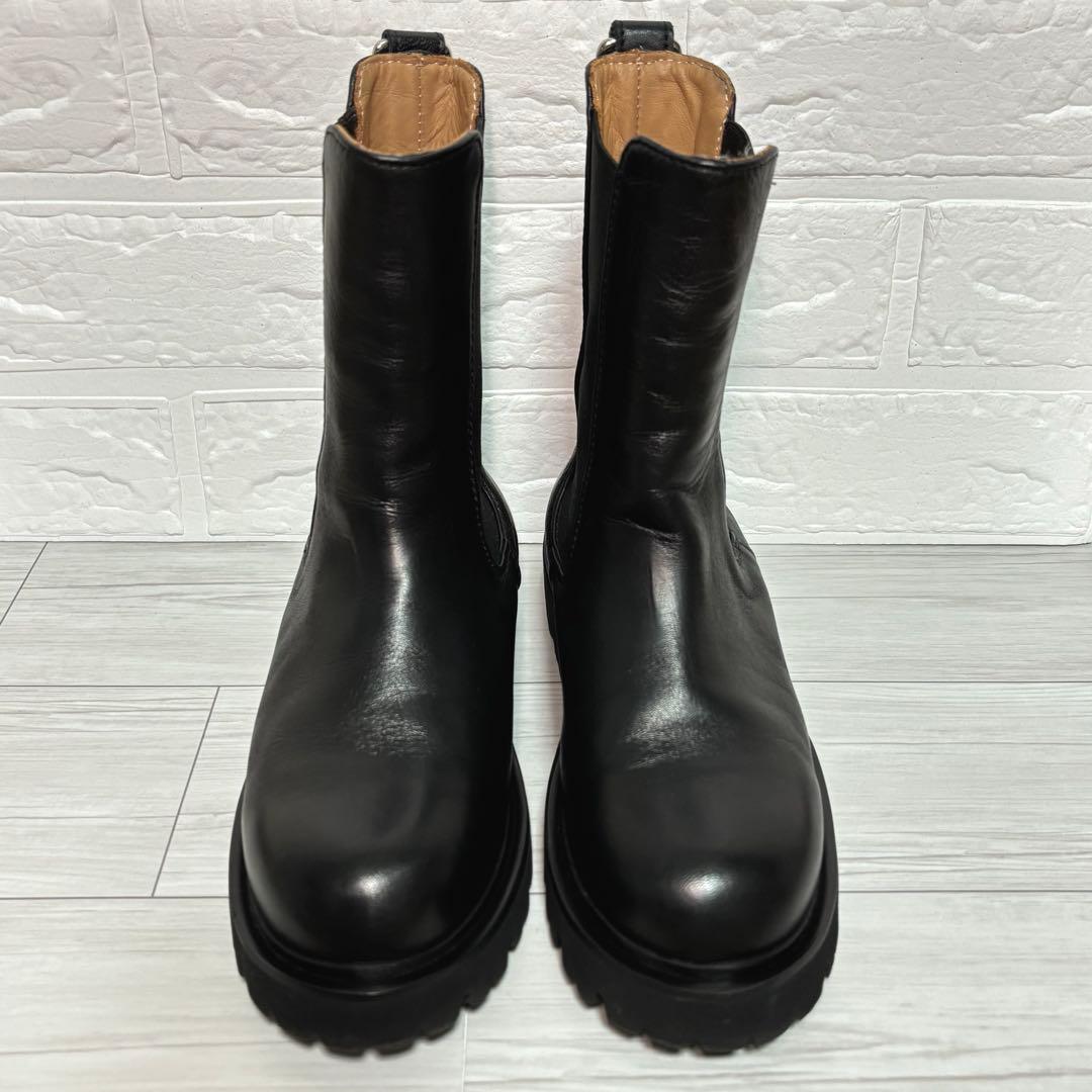 CAMINANDO サイドゴアブーツ 厚底 トラックソール 23cm