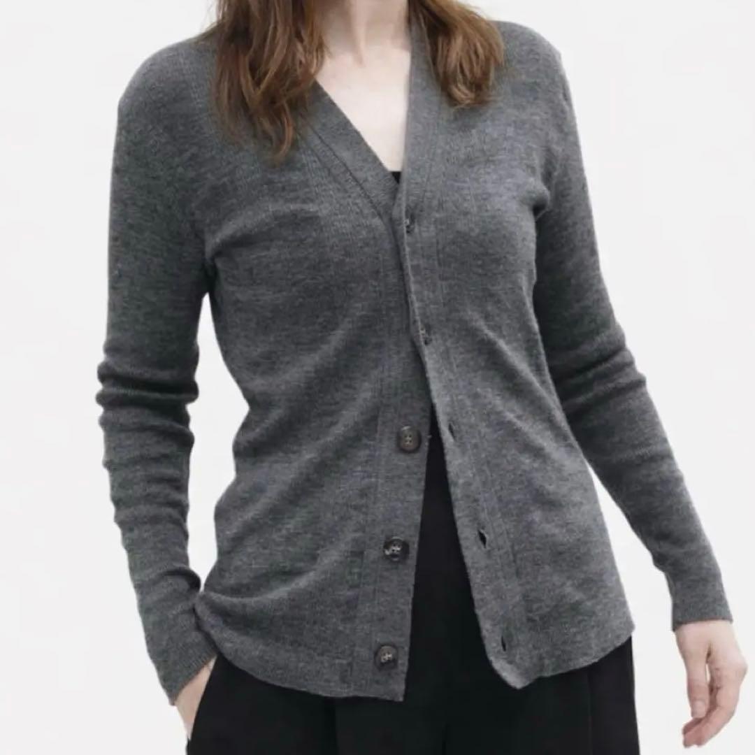 美品 DeuxiemeClasse Candid カーディガン グレー 2024