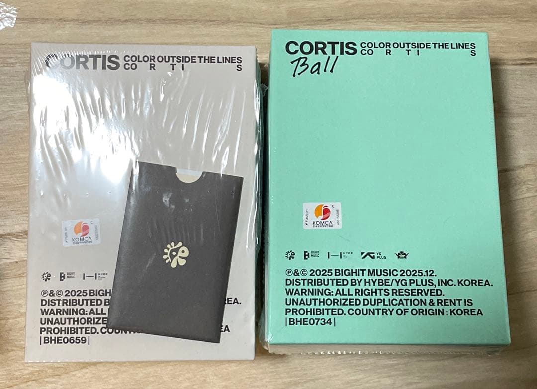 CORTIS 未開封　Ball &singing bowl ver 公式品