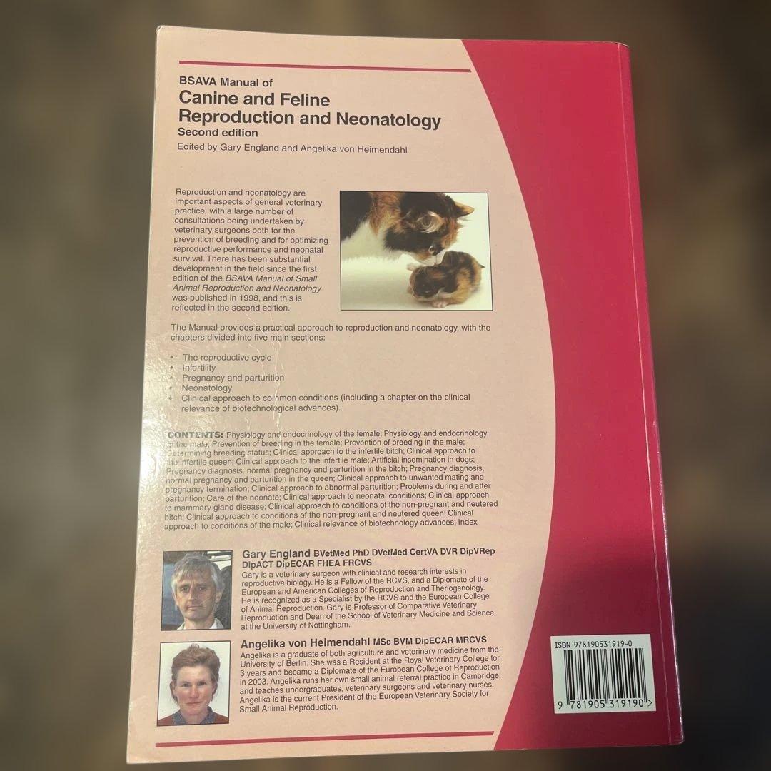 【BSAVA】Reproduction and Neonatology